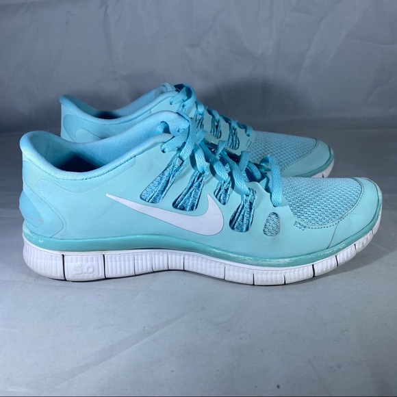 EUC: Nike Free Run 5.0 Light Blue - Picture 3 of 7